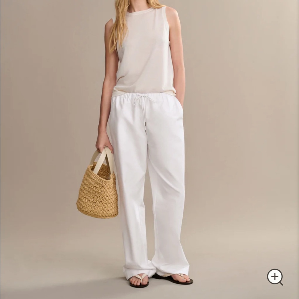 Jenni Kayne White Paloma Pants